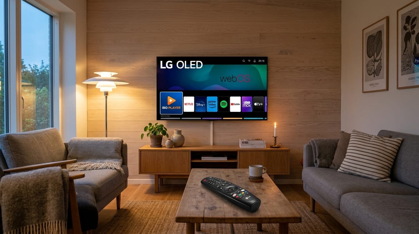 Sådan installerer du IPTV på LG Smart TV